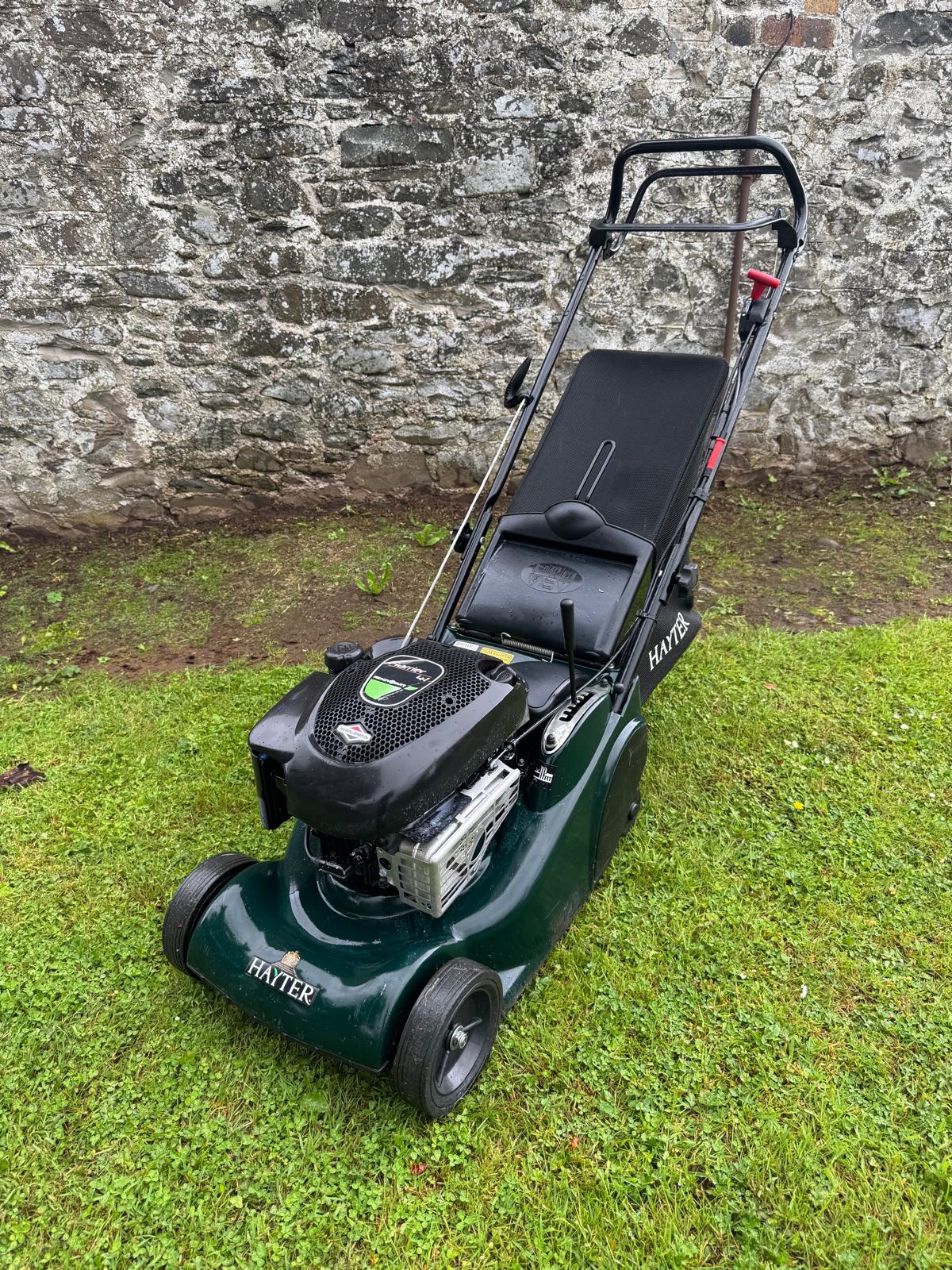 Hayter petrol lawnmower